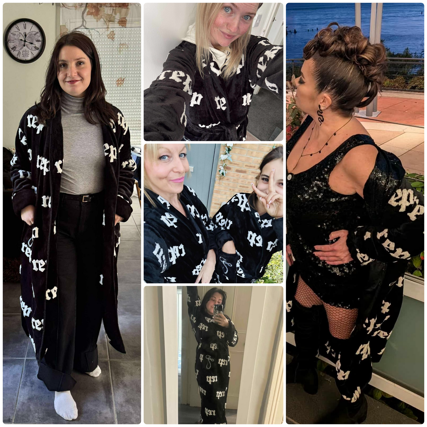 Embroidered Reputation Bath Robe