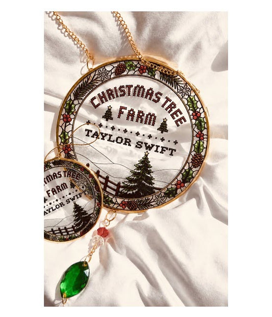 Christmas Tree Farm Suncatcher