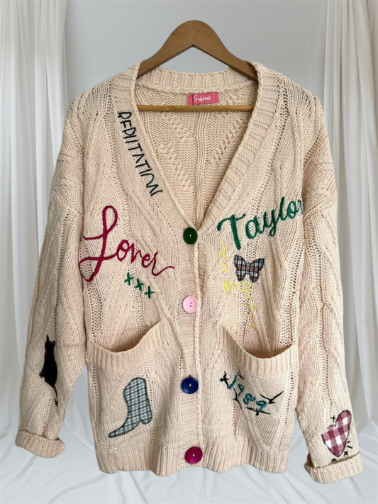 Taylor Swift Cardigan featuring Lover, Reputation and 1989