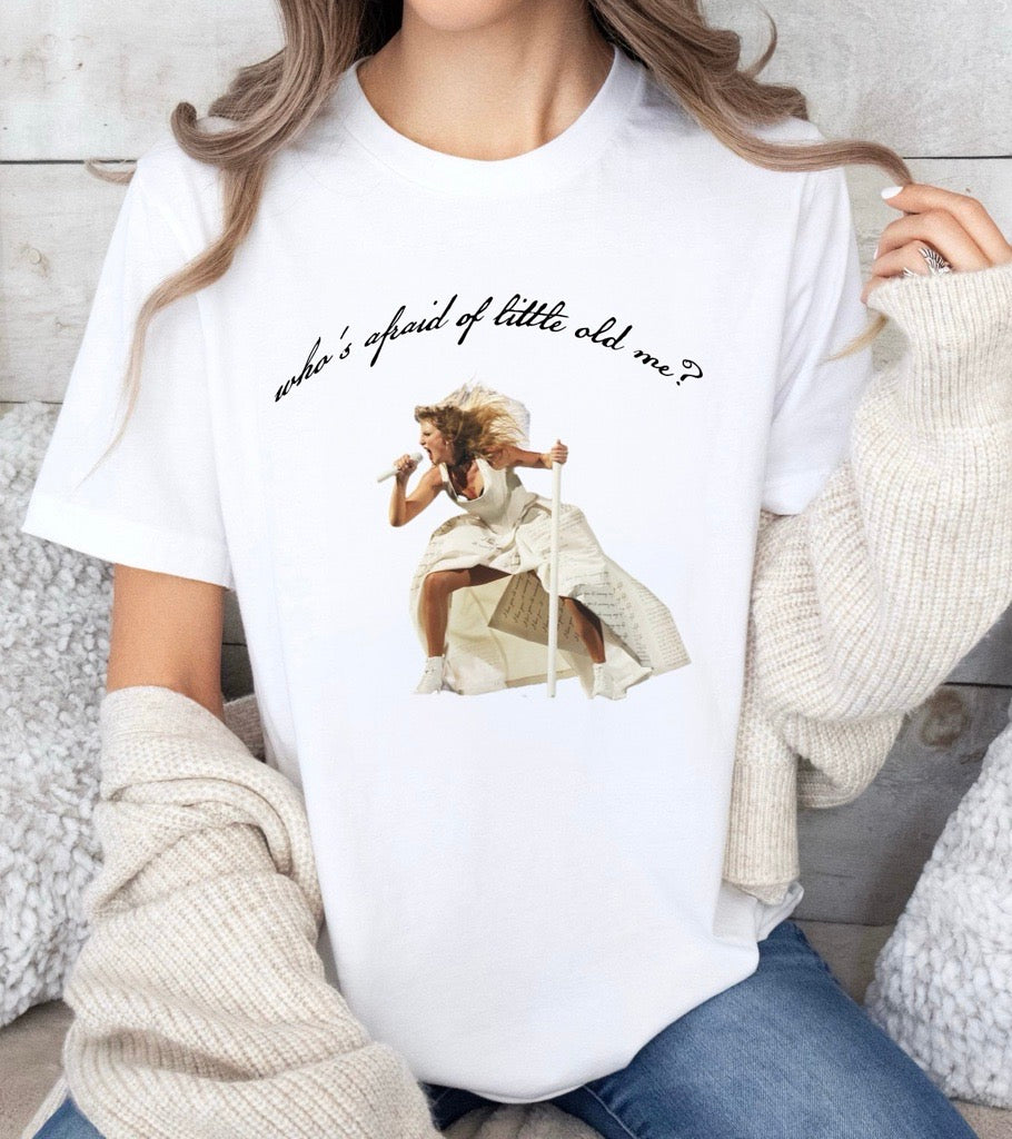 TTPD white cotton T-shirt